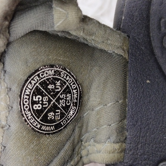 Keen Whisper Coffee Liqueur Suede Fabric Round Toe Toggle Lace Sport Sandal Shoe - Picture 12 of 16